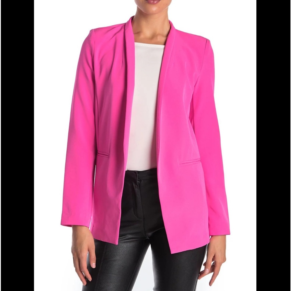 Womens Bagatelle Hot Pink Blazer